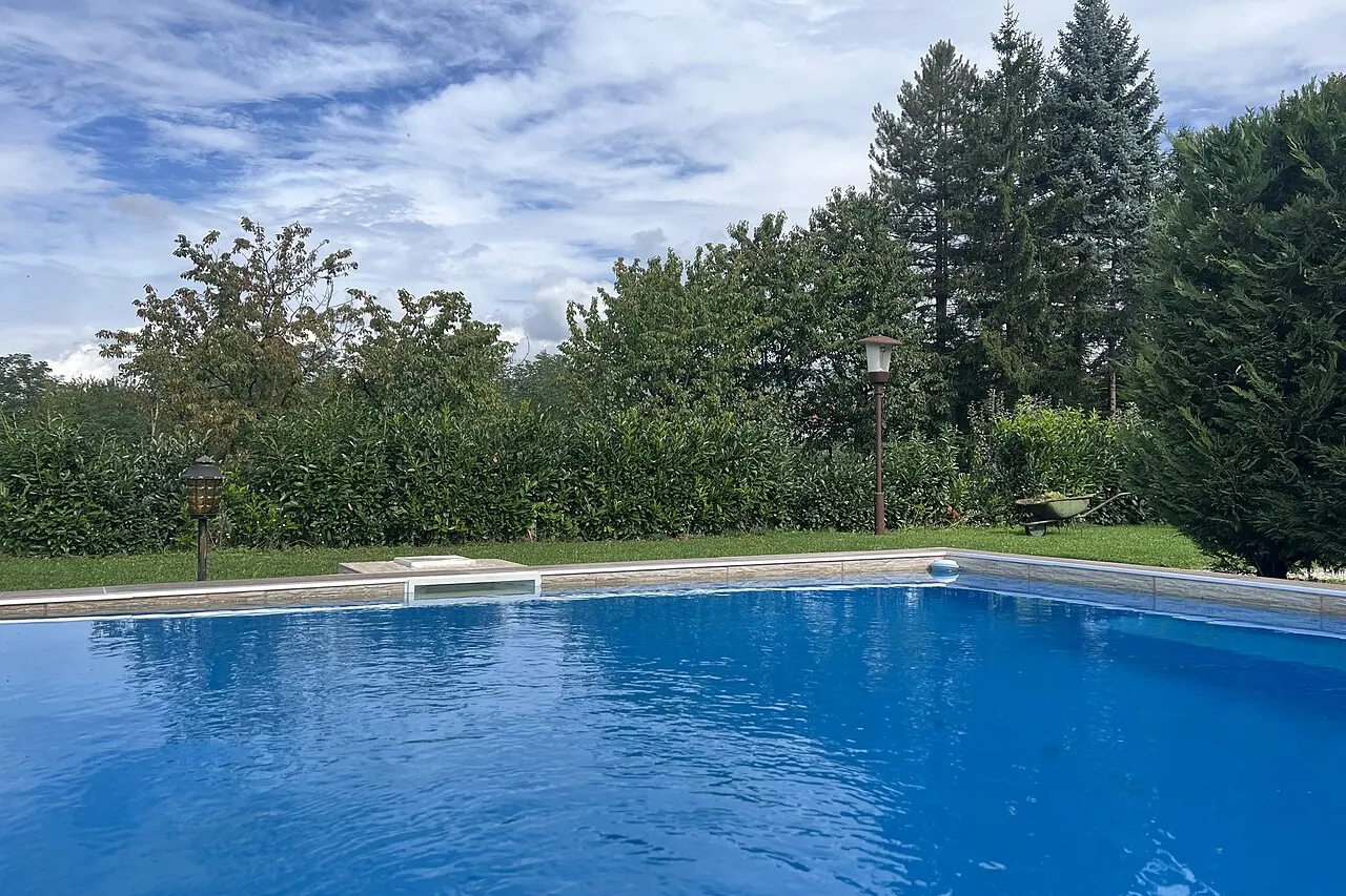 Stock photo of a pool project of the kind Brighter Pool Services takes on in Midlothian