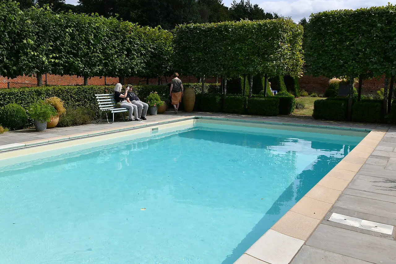 Stock photo of a pool project of the kind Paragon Pools takes on in Plano