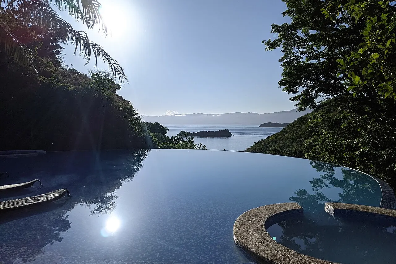 Stock photo of a pool project of the kind Aloha The Pool Builder takes on in Spring