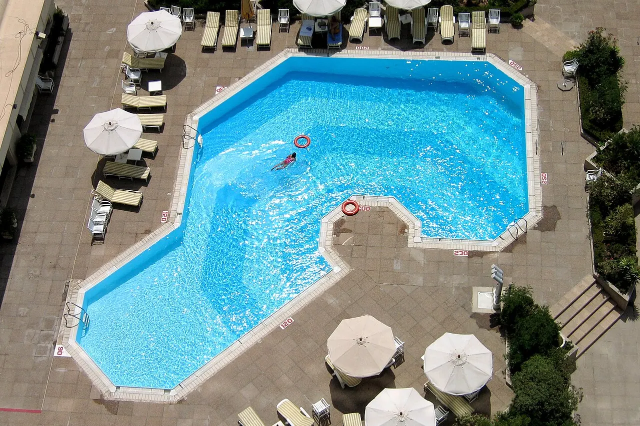 Stock photo of a pool project of the kind Pool Ninja Services takes on in Austin